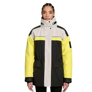 NEW! Ski-Doo x KANUK Women's Insulated -35 Typha Jacket Hi-Vis Yellow Sz L $1050